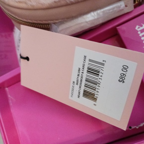 NWT! JUICY COUTURE Heart Shaped Bag - Picture 9 of 13